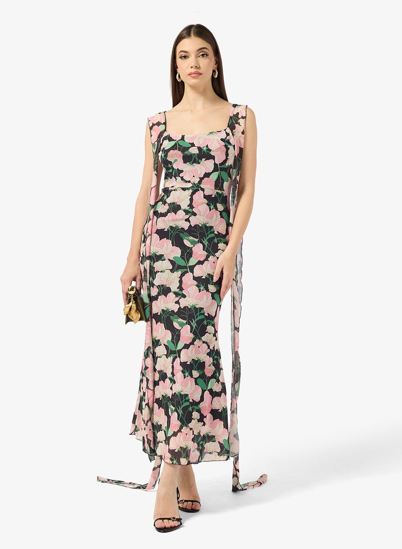 ELLA FLoral Print Dress - Image 1